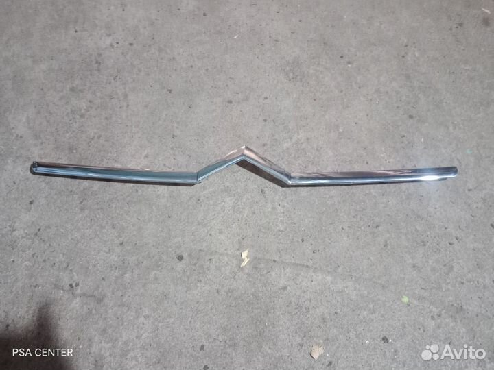 Молдинг(хром) переднего бампера Citroen C4(04-08)