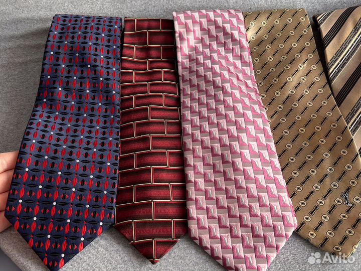 Галстук мужской пакетом 6 штук