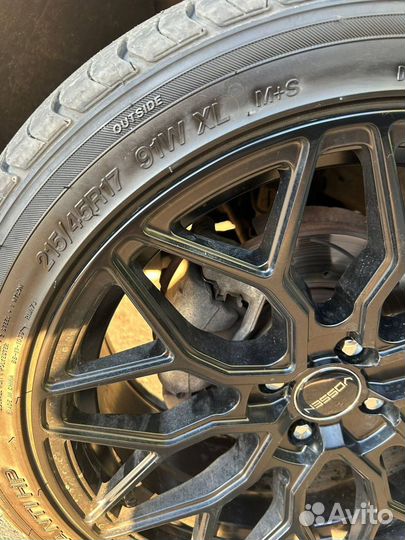 Диски с резиной r17 4 100