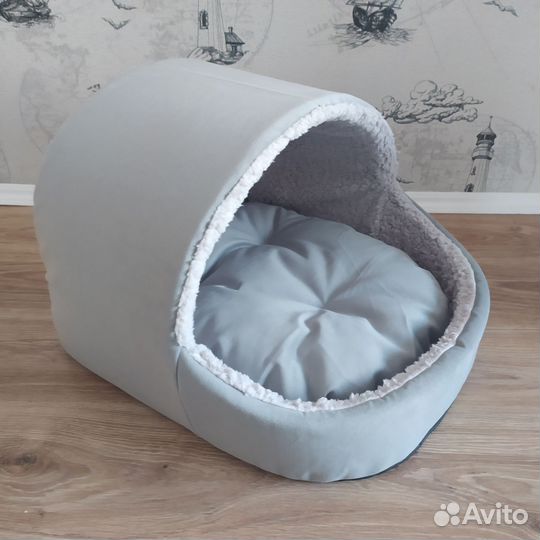 Лежанка домик для животных