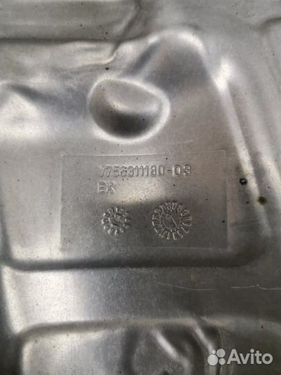 Теплозащитный экран Citroen C4 UD 1.6 EP6 2014