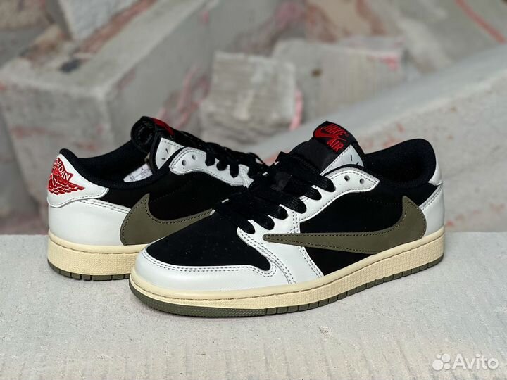 Nike Air Jordan 1 Retro Low Travis Scott Olive