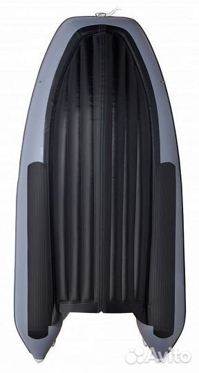 Надувная лодка gladiator E350PRO серая