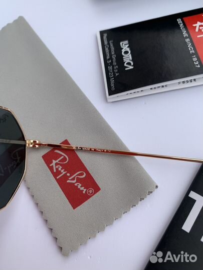 Очки Ray Ban Octagonal черные