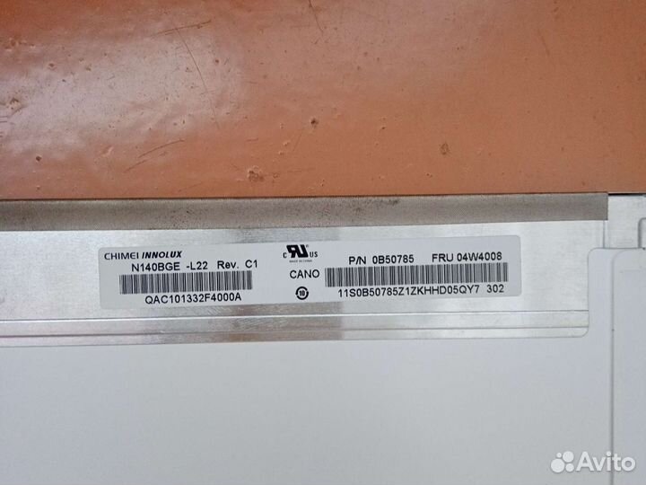 Матрица для ноутбука 14'' n140bge-l22