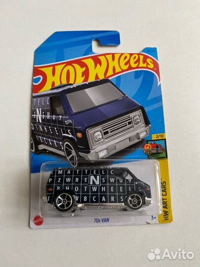 Hot wheels 70s van