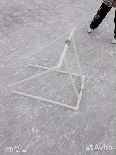 Опора для катания на коньках разборная