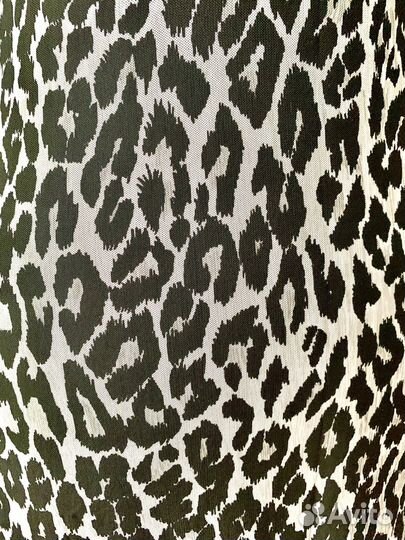 Платье женское новогоднее леопардовое 44 46 серый