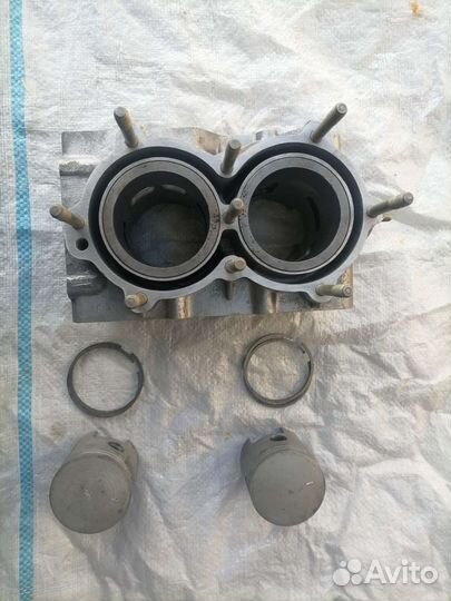 Блок цилиндров на лодочный мотор Нептун-23