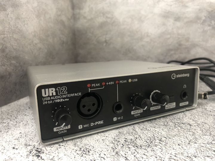 Звуковая карта Steinberg UR12