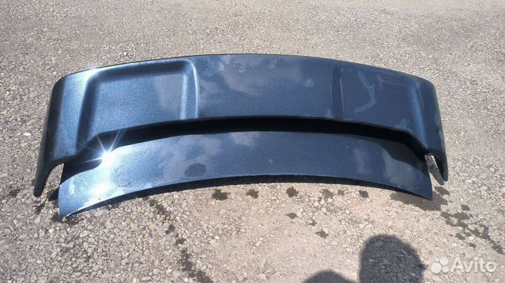 Крышка багажника Lancer 10+ спойлер+фонари+шумка