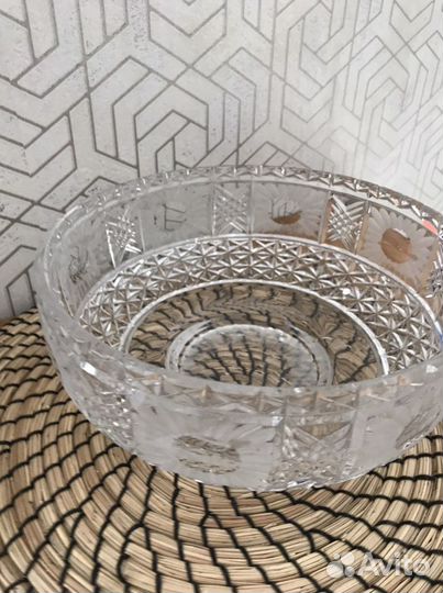 Ваза хрустальная СССР