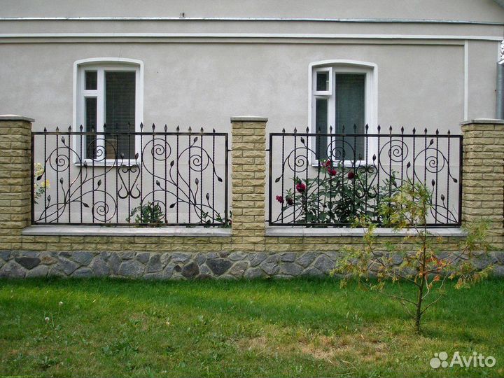 Забор металлический