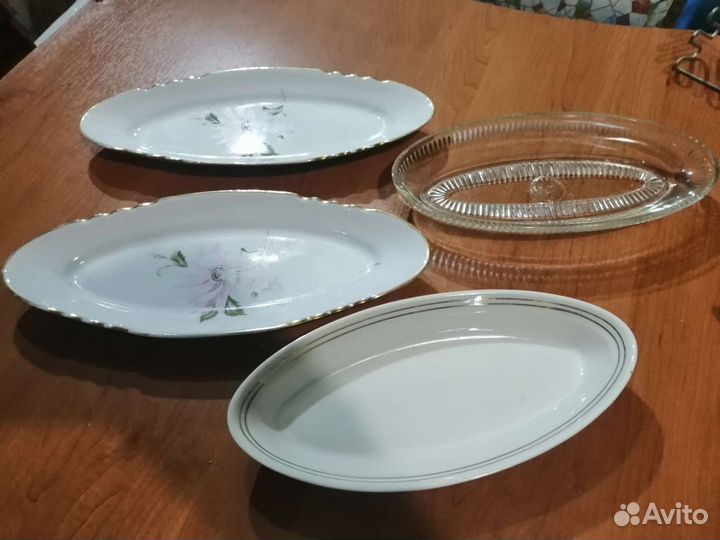 Салатники, блюда, тарелки суповые