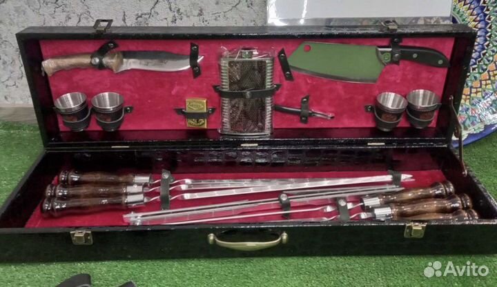 Шампура пoдарочные в кейсе