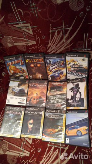 Игры для PlayStation 2 - 96 дисков - Пакетом