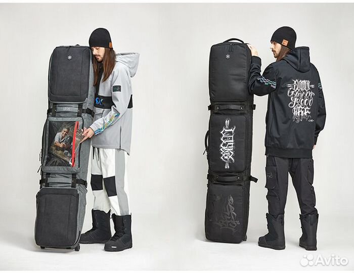 Чехол для сноуборда, лыж LDski Classic C. с колеса