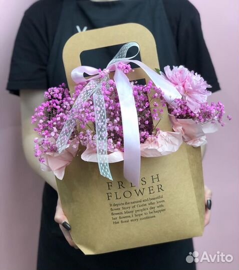 Букет из гипсофилы