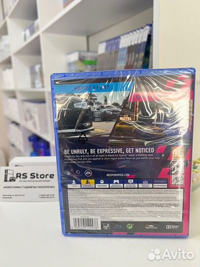 Need for speed heat ps4 NFS диск новый