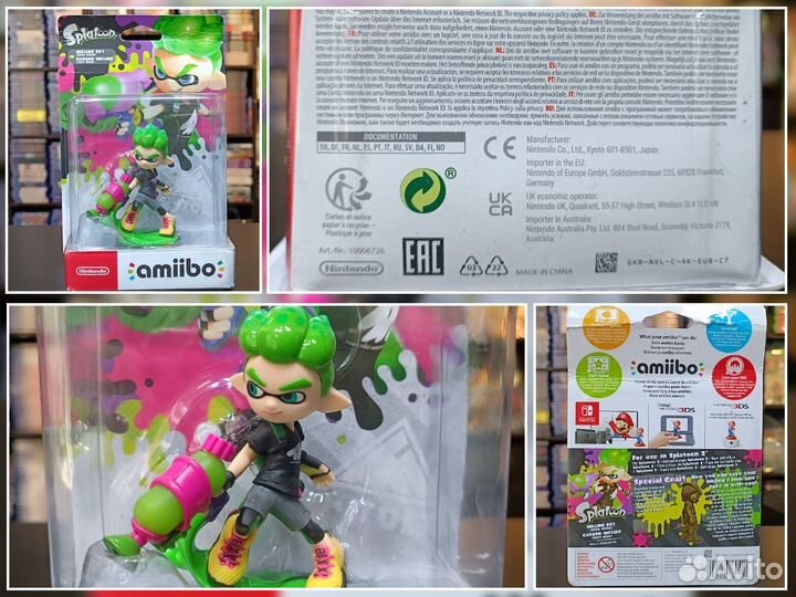 Фигурка Amiibo Inkling Boy (Splatoon)