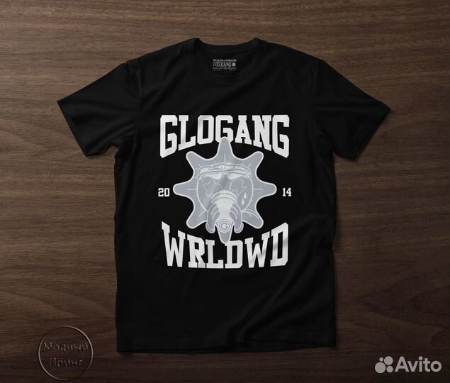 Футболка Glo Gang Worldwide Tee y2k