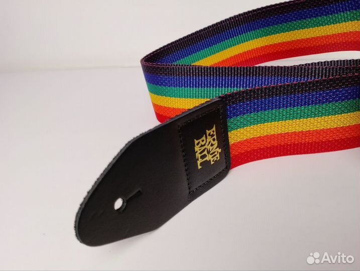 Новый ремень для гитары ernie ball радуга