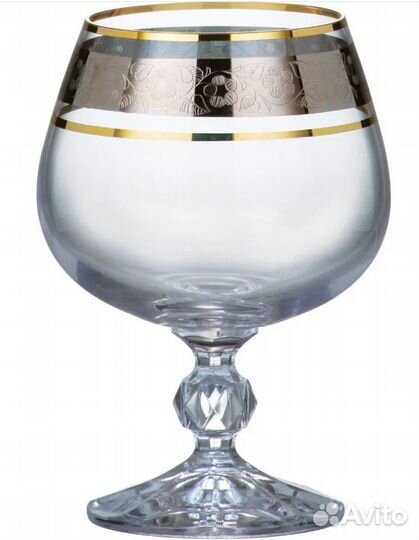 Бокал для коньяка Bohemia Claudia 6 шт, 250 мл