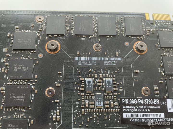 Видеокарта Nvidia GeForce GTX Titan Black 6Gb