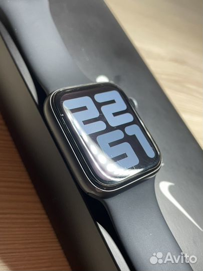 Часы apple watch 6 44 mm nike