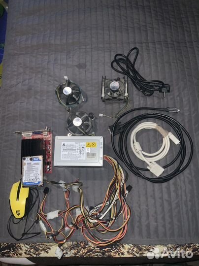 Запчасти для комп. Питание, охлаждение, провода