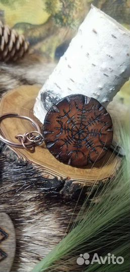 Оберег, амулет защитный Агисхьяльм или Шлем ужаса