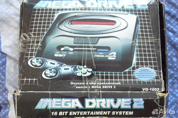 Игровая приставка Cega 16bit