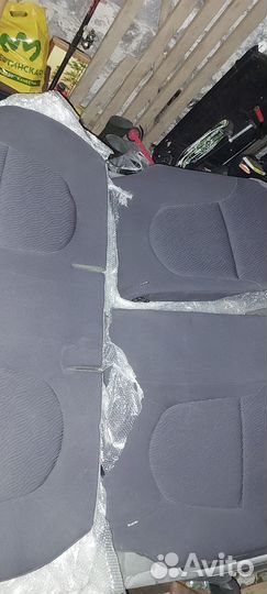 Задний ряд сидений