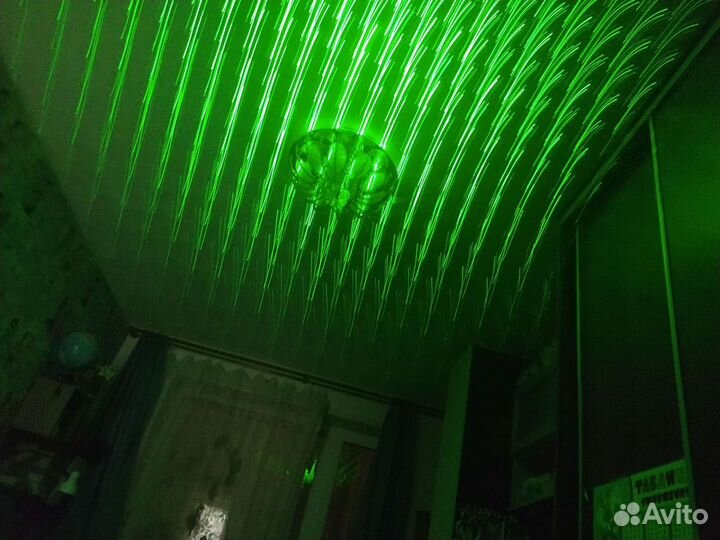 Лазер. Мощный с насадкой+акамулятор+зарядка