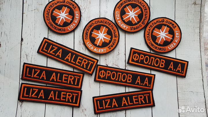 Шеврон liza alert