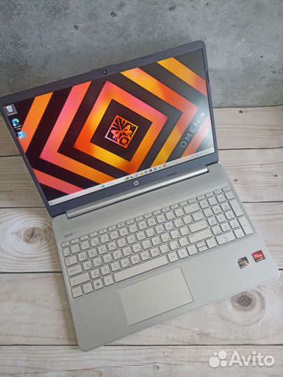 Мощный HP 2022 Ryzen 5000s/ i7 1165g7,IPS, 512,8GB