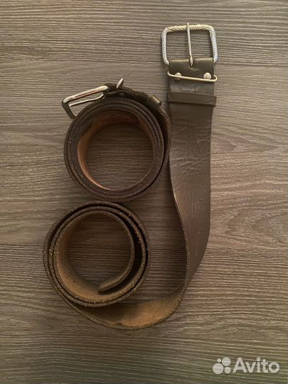 Ремень мужской кожаный