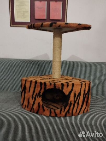 Когтеточка с домиком бу