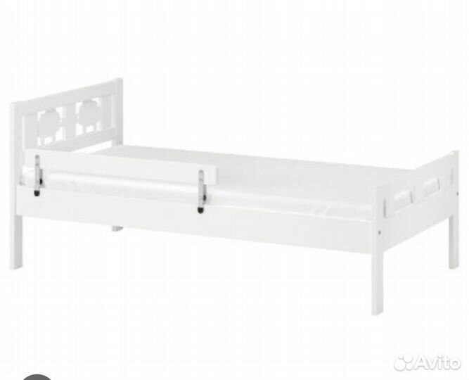 Кроватка IKEA с матрасом