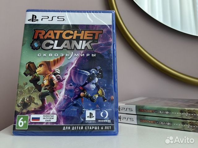 Ratchet and Clank Сквозь Миры PS5, новые купить в Санкт-Петербурге ...