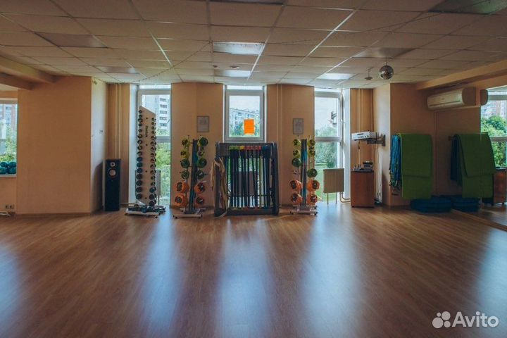 Залы для фитнеса, йоги, танцев