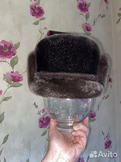 Мужская шапка из нерпы