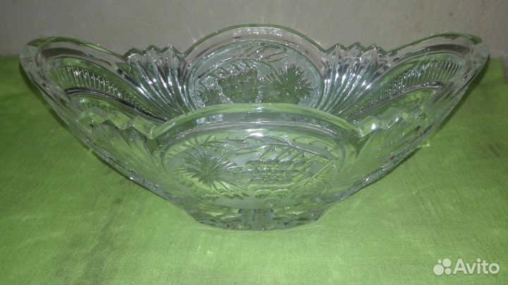 Салатник хрустальный