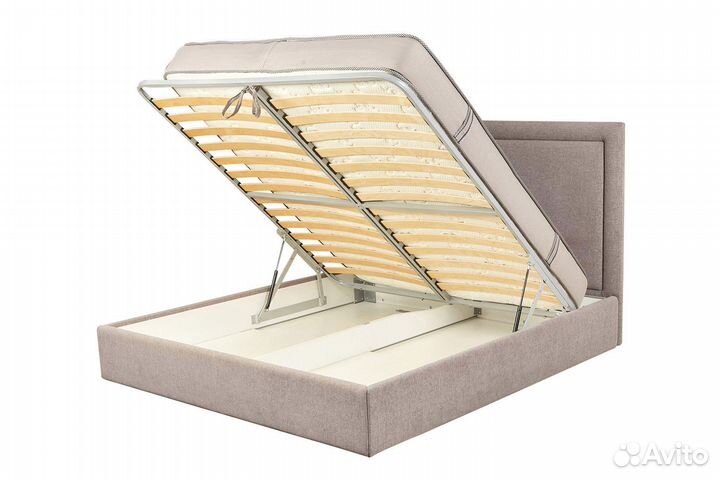 Кровать с подъемным механизмом двуспальная всех ра