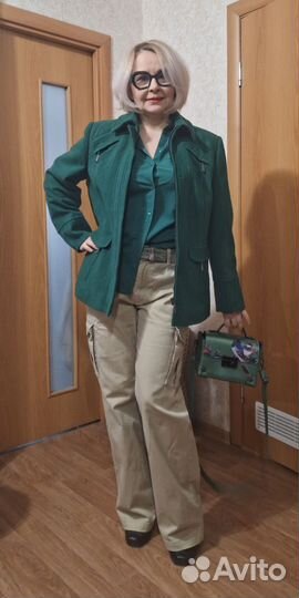 Пальто женское укороченное