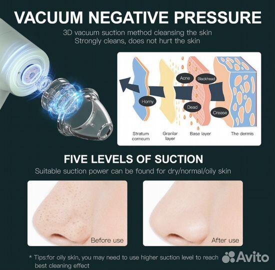 Вакуумный очиститель пор