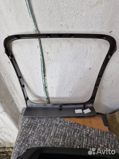 Рамка магнитолы renault logan 2