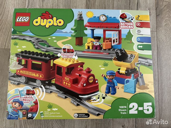 Lego duplo поезд