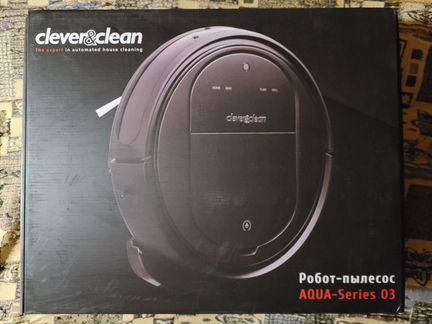 Робот-пылесос Clever&Clean aqua-Series 03 Новый