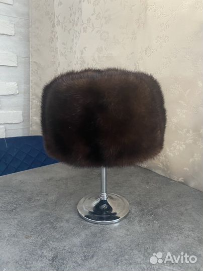 Шапка мужская норковая, обманка